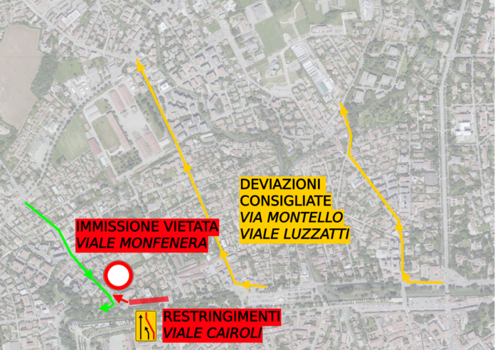 Modifiche alla viabilità Modifiche alla viabilità