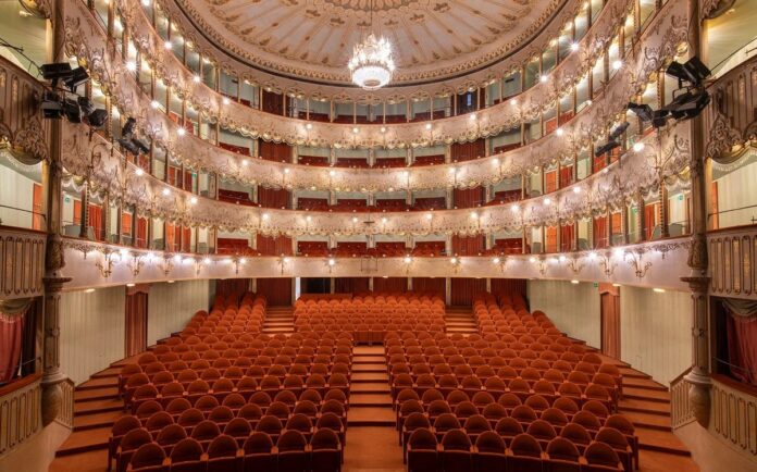 Teatro Goldoni di Venezia, l'interno Teatro Goldoni di Venezia, l'interno