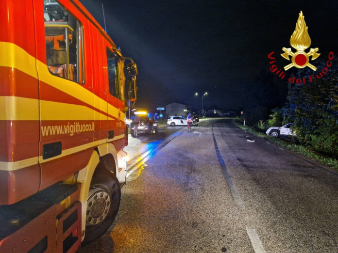 Castelfranco Veneto, il luogo dell'incidente stradale Castelfranco Veneto, il luogo dell'incidente stradale