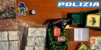 Cessalto, la Polizia di Stato arresta un uomo trovato in possesso di oltre 17 kg di droga La droga, il denaro e il materiale sequestrato dalla Polizia di Stato all'uomo arrestato a Cessalto