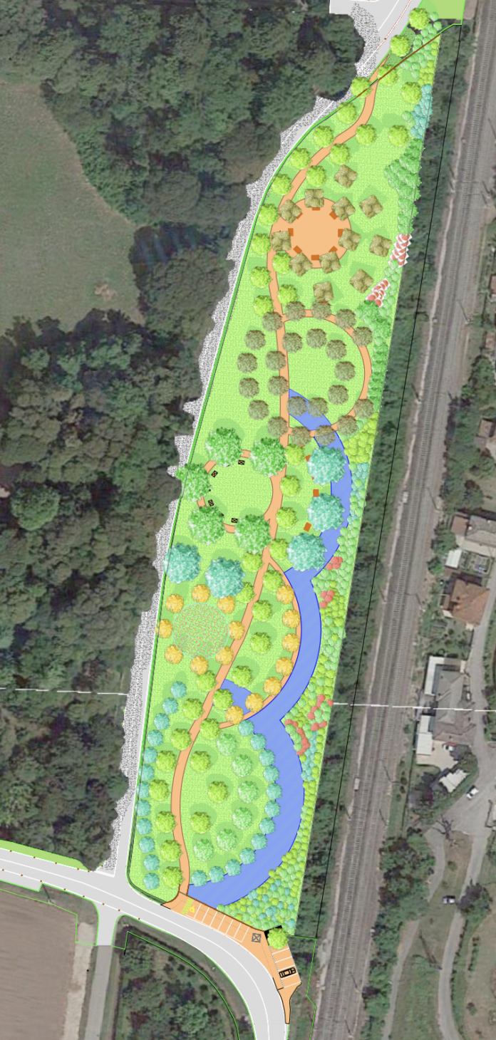 Il progetto del bosco urbano a Lancenigo di Villorba Il progetto del bosco urbano a Lancenigo di Villorba