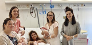Baby boom all’Ospedale di Oderzo: sette neonati in un giorno Ospedale di Oderzo, le neo mamme nel reparto di Ostetricia