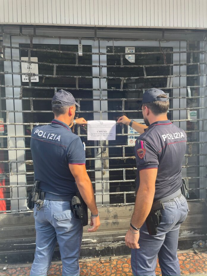 Polizia di Stato: il Questore di Treviso sospende la licenza di un bar di San Liberale Polizia di Stato: il Questore di Treviso sospende la licenza di un bar di San Liberale
