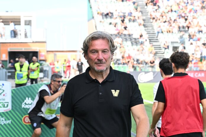 Mister Giovanni Stroppa, allenatore del Venezia FC - Foto Andrea Pattaro@Vision Mister Giovanni Stroppa, allenatore del Venezia FC - Foto Andrea Pattaro@Vision