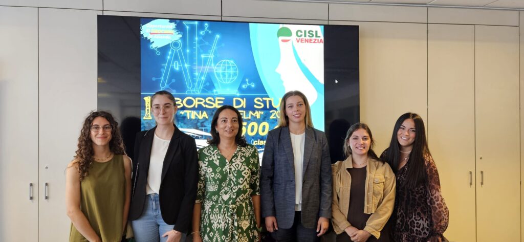 Presentata la 3^ edizione del Bando "Tina Anselmi" della Cisl Venezia
