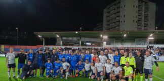 Nazionale Cantanti e Nazionale Sindaci a Chioggia per la solidarietà Nazionale Cantanti e Sindaci a Verona