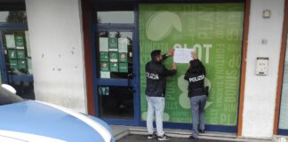 Chiusa per 10 giorni sala scommesse a San Donà di Piave La Sala VTL chiusa per 10 giorni a San Donà