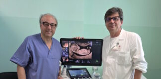 A Montebelluna attivo l’ambulatorio di screening ecografico del primo trimestre per le patologie genetiche Ospedale di Montebelluna, il dottor La Gamba, a sinistra, e il dottor Rossi, a destra