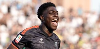 Doumbia post Carrarese-Venezia: “Sono dispiaciuto per il risultato” Issa Doumbia - foto dal sito del Venezia FC