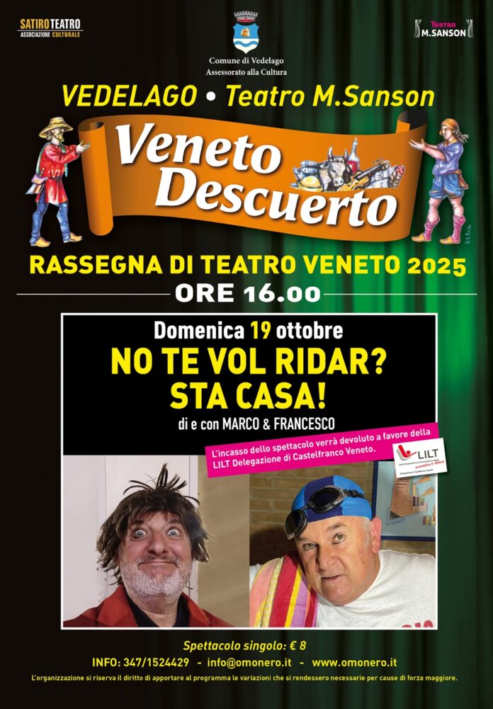 Vedelago, spettacolo teatrale pro LILT Vedelago, spettacolo teatrale pro LILT