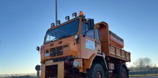 Prende il via questa sera con il primo importante abbassamento delle temperature notturne il “Piano neve e antighiaccio” sugli 835 km di Strade metropolitane Piano Neve e Antighiaccio, una macchina spargisale