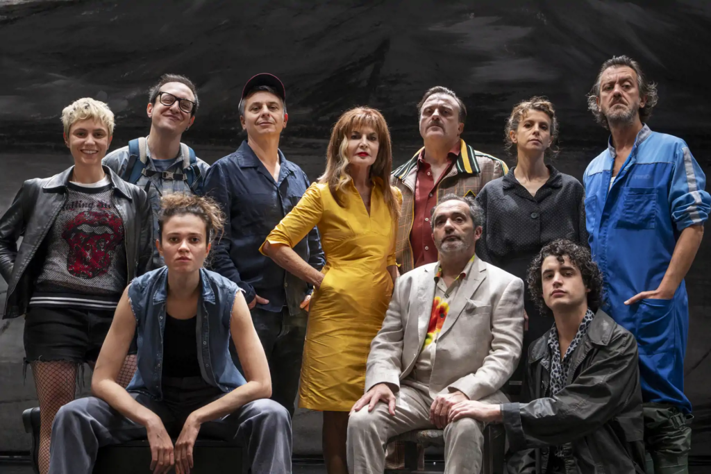 Cast de Il Gabbiano - foto Serena Pea