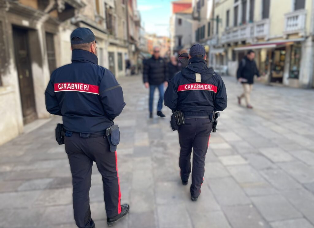 Carabinieri di Venezia in azione