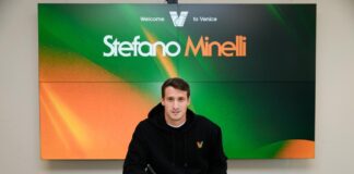 Stefano Minelli al Venezia FC Stefano Minelli - foto Ufficio Comunicazione Venezia FC