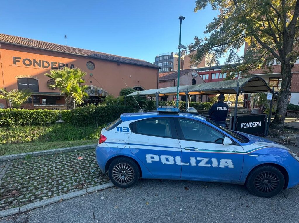 Controlli della Polizia di Stato di Treviso in zona "Fonderia"