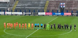 Treviso-Cjarlins 1-0, i biancocelesti allungano Treviso-Cjarlins