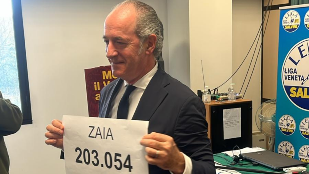 Luca Zaia: incandidabile