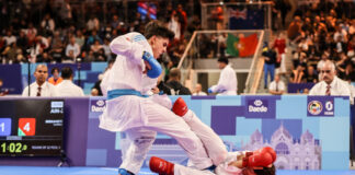 Jesolo capitale mondiale del Karate: al via la Venice Cup e la Youth League Jesolo capitale mondiale del Karate - nella foto, un combattimento