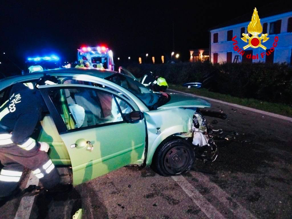 Incidente stradale sul Terraglio