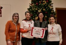 Amore senza lividi, consegnato al Centro antiviolenza comunale il ricavato della camminata promossa da “Nordic & Fitness” Consegna ricavato amore senza lividi 2025