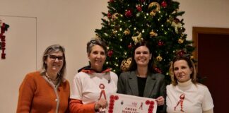 Amore senza lividi, consegnato al Centro antiviolenza comunale il ricavato della camminata promossa da “Nordic & Fitness” Consegna ricavato amore senza lividi 2025