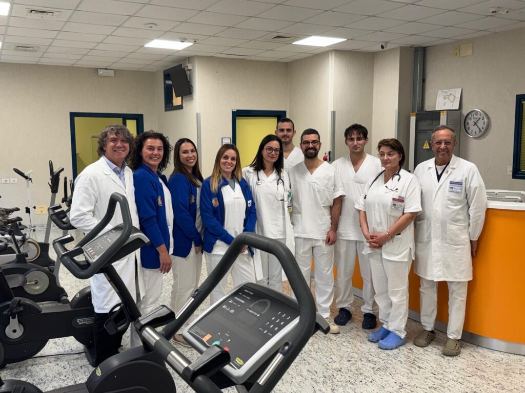 Lo staff medico della Cardiologia Riabilitativa dell’Ospedale di Jesolo