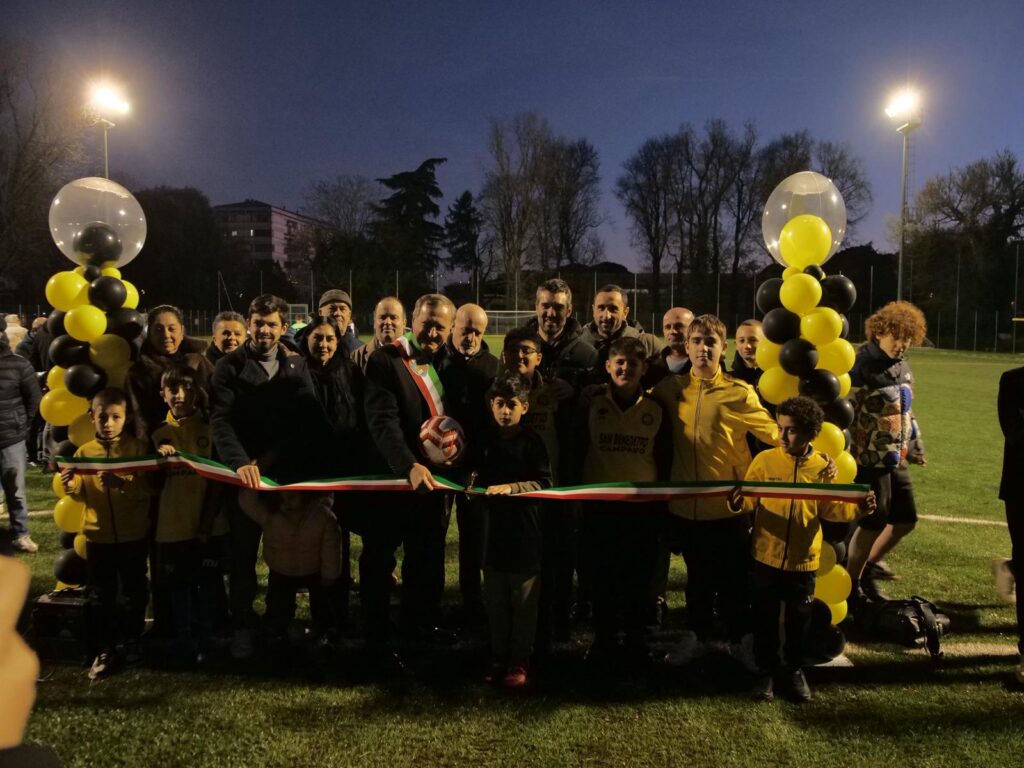 Inaugurazione del nuovo impianto sportivo Villaggio Laguna