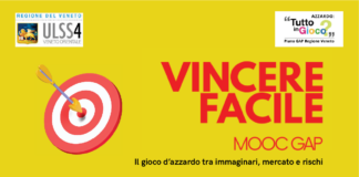 Vincere Facile! Il progetto del Ser.D dell’Ulss 4 per la lotta al gioco d’azzardo in età scolastica Vincere Facile! La locandina