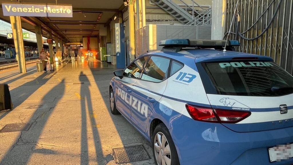 Polizia Ferroviaria a Mestre
