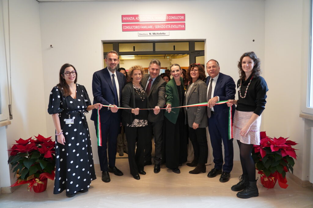 Inaugurata la nuova sede del Servizio Età Evolutiva e del Consultorio Familiare di Treviso, nell'Ospedale Ca' Foncello