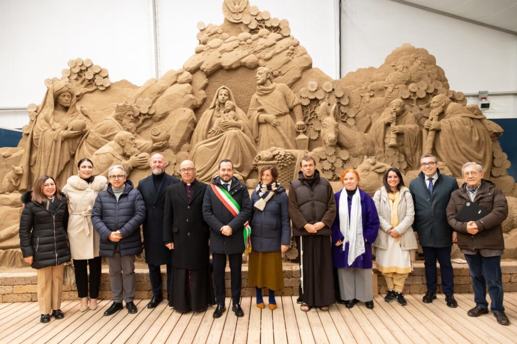 L’inaugurazione della 23esima edizione dello Jesolo Sand Nativity
