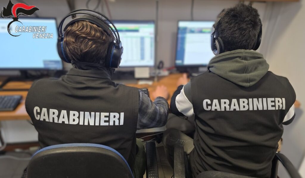 I Carabinieri del Nucleo Investigativo del Comando Provinciale di Venezia