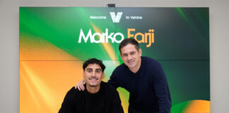 Marko Farji al Venezia FC Marko Farji con il DS del Venezia FC, Filippo Antonelli - foto Ufficio Comunicazione Venezia FC