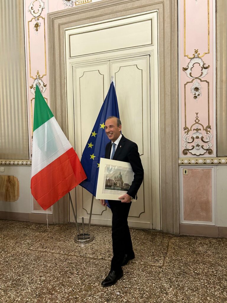Saluto al Questore Gaetano Bonaccorso