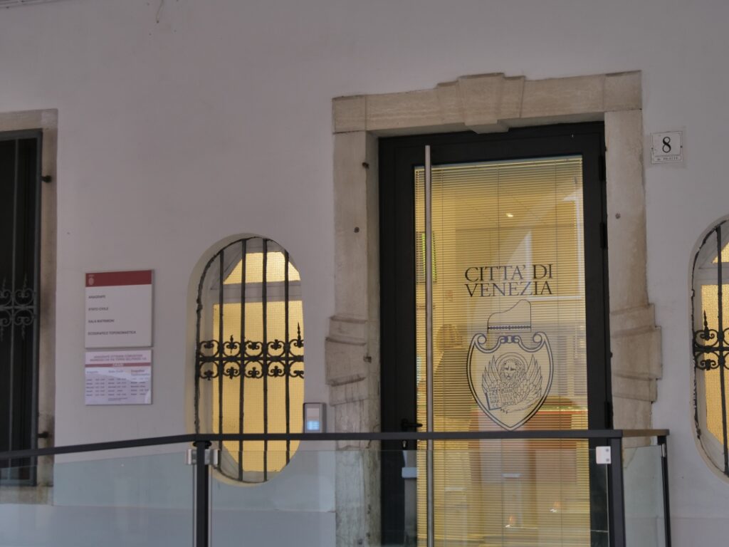 Ufficio Anagrafe del Comune di Venezia