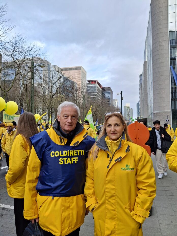 Giovanni Pasquali direttore di Coldiretti Venezia con Tiziana Favaretto presidente di Coldiretti Venezia Giovanni Pasquali direttore di Coldiretti Venezia con Tiziana Favaretto presidente di Coldiretti Venezia