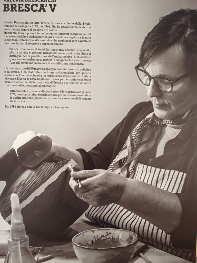 Valeria Brescancin, mostra Bresca’ V, Galleria ‘900 di Palazzo Sarcinelli, ceramica contemporanea