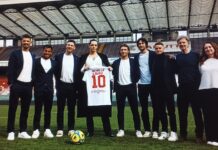 Achille Lauro allo Stadio Euganeo per una visita speciale al Calcio Padova Calcio Padova, Stadio Euganeo, Incoscienti Giovani, Serie BKT