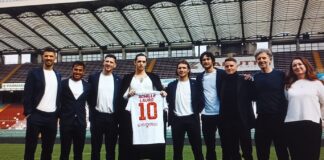 Achille Lauro allo Stadio Euganeo per una visita speciale al Calcio Padova Calcio Padova, Stadio Euganeo, Incoscienti Giovani, Serie BKT
