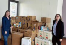 Pacchi alimentari a San Biagio, aiuto concreto alle famiglie pacchi alimentari, San Biagio di Callalta, solidarietà, Caritas, aiuti famiglie, Comune, Pasqua, volontariato