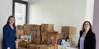 Pacchi alimentari a San Biagio, aiuto concreto alle famiglie pacchi alimentari, San Biagio di Callalta, solidarietà, Caritas, aiuti famiglie, Comune, Pasqua, volontariato