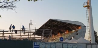 Benetton Rugby: lavori in corso allo Stadio Monigo per le sfide europee Benetton Rugby, Treviso, Stadio Monigo, rugby europeo, Challenge Cup, United Rugby Championship, sport