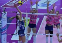 Finale Scudetto Volley: Conegliano batte Milano al tie-break in gara 1 finale scudetto volley, Conegliano, Milano volley, Egonu, Haak, Imoco Conegliano, Vero Volley Milano, volley femminile, serie A1 volley