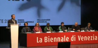 Biennale, Buttafuoco: “A Venezia noi non imbracciamo le armi” Biennale