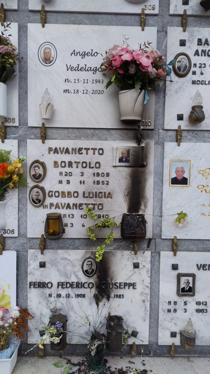 Badoere, Morgano, vandalismo Badoere, Morgano, vandalismo