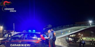 Scoperti quattro individui dai Carabinieri con hashish e cocaina I Carabinieri di Venezia in azione