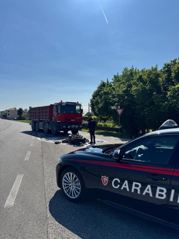 Ormelle, il luogo dell'incidente Ormelle, il luogo dell'incidente