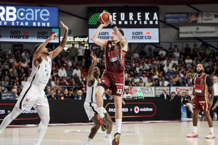 Umana Reyer Venezia-Bertram Derthona Tortona - foto dal sito dell'Umana Reyer Venezia Umana Reyer Venezia-Bertram Derthona Tortona - foto dal sito dell'Umana Reyer Venezia
