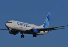 Incidente aereo durante l’atterraggio. Era decollato da Venezia United Airlines, Incidente aereo, Newark