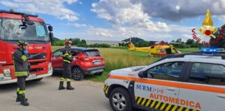 Borso del Grappa, recuperato un parapendio e soccorso il pilota Borso del Grappa, recupero di un parapendio